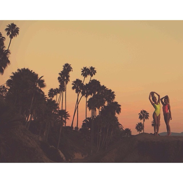 California sunset @shannonbarkerr @kayleighbreanne