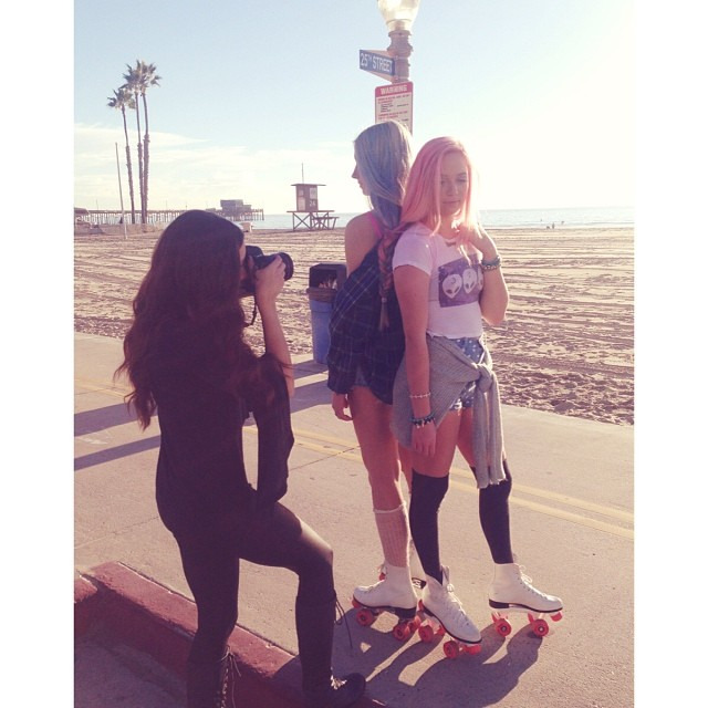 Behind the scenes @shannonbarkerr @kayleighbreanne