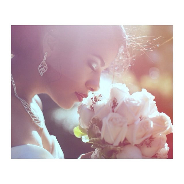 Gorgeous Bride at this weekends wedding @makeupbynavpreet